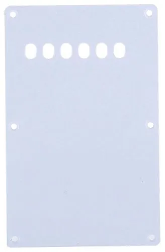 Musiclily M233 Задняя крышка для Squier, 1 слой, белая.